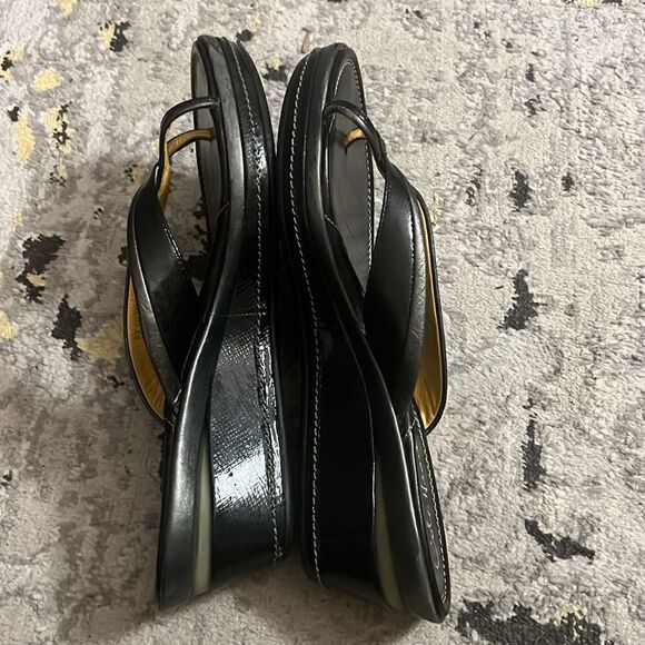 Cole Haan Nike Air brown thong sandals size 9.5 - Picture 3 of 8